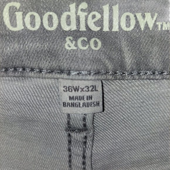 NWT Men Slim Fit Jeans Grey-028023 - Picture 2 of 3